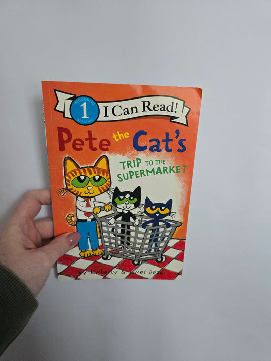 Pete The Cat's Trip To The Supermarket - I Can Read • Softcover Book