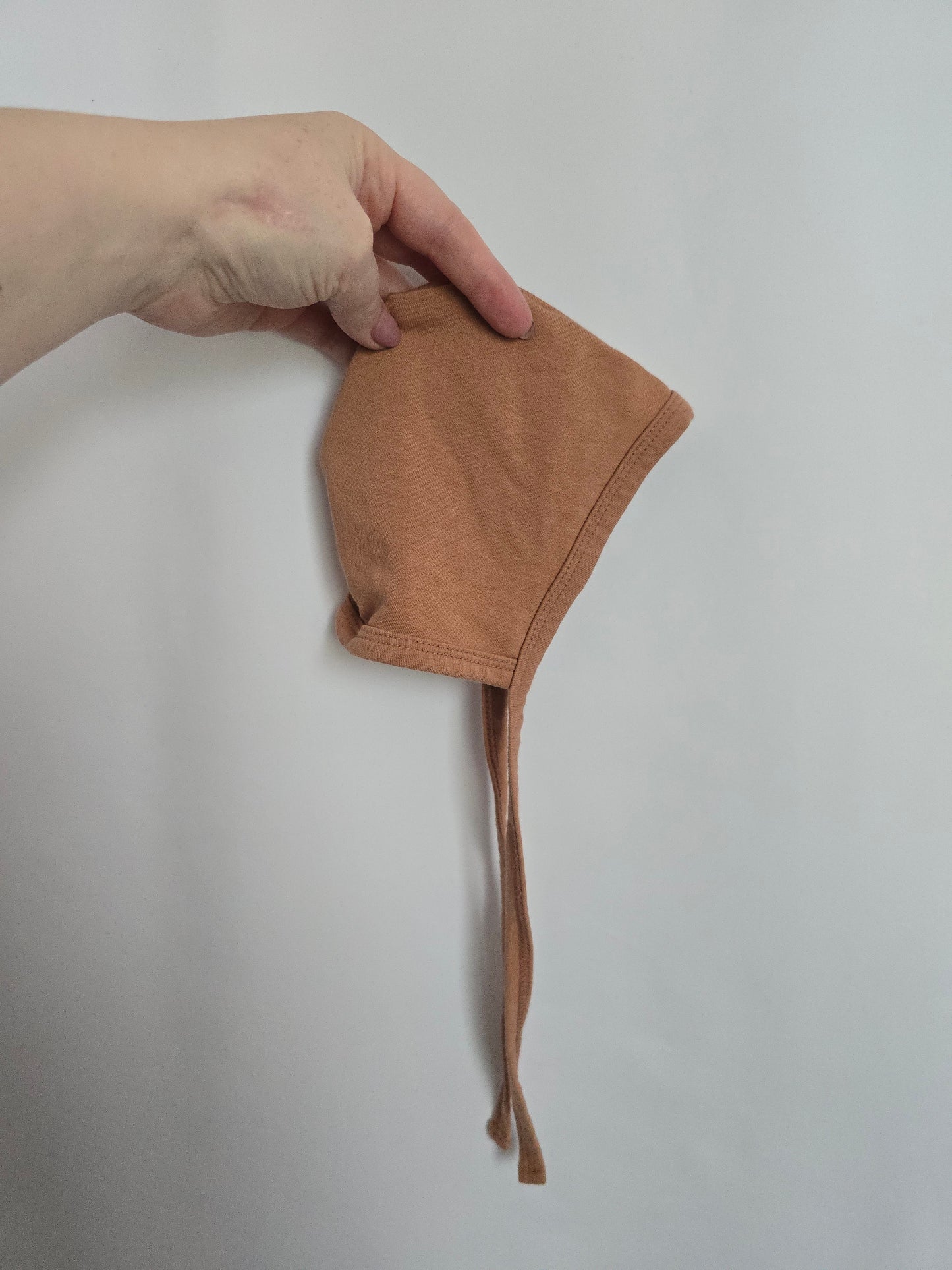 Jax & Lennon Terracotta Terry Bonnet • 0-6 months