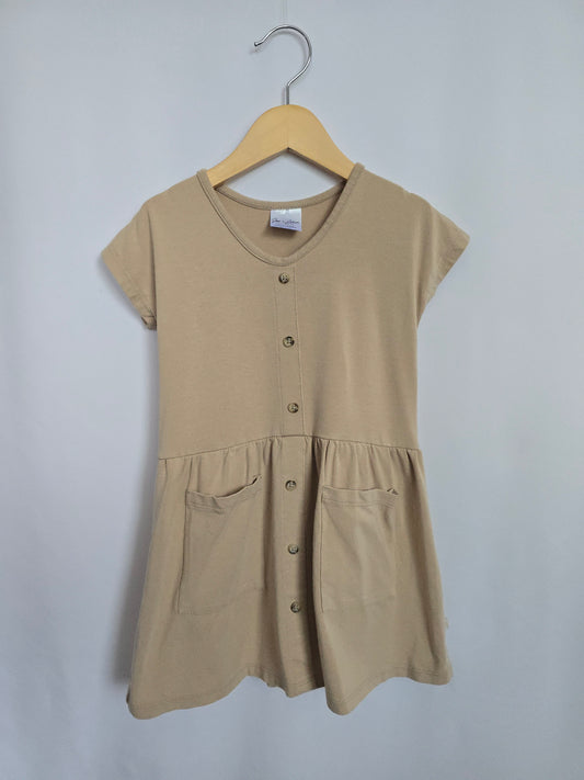 Jax & Lennon Dune Pocket Dress • 18-24 months