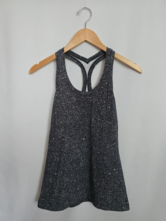 Lululemon Black Speckle Racerback Tank  •  Medium 6