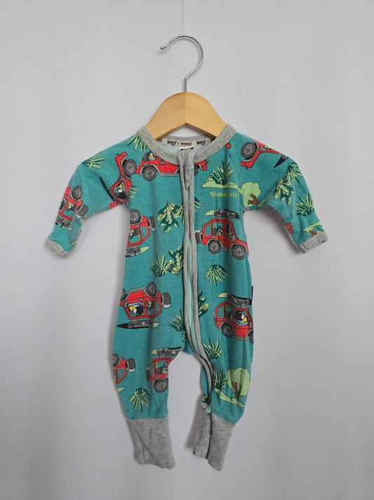 Bonds x Bluey Wondersuit • Newborn