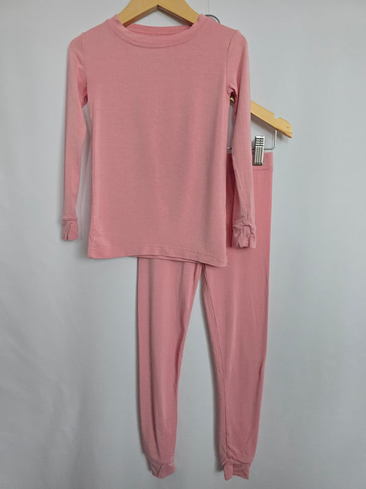 Little Sleepies Pink Blush Pajama Set • 4 years