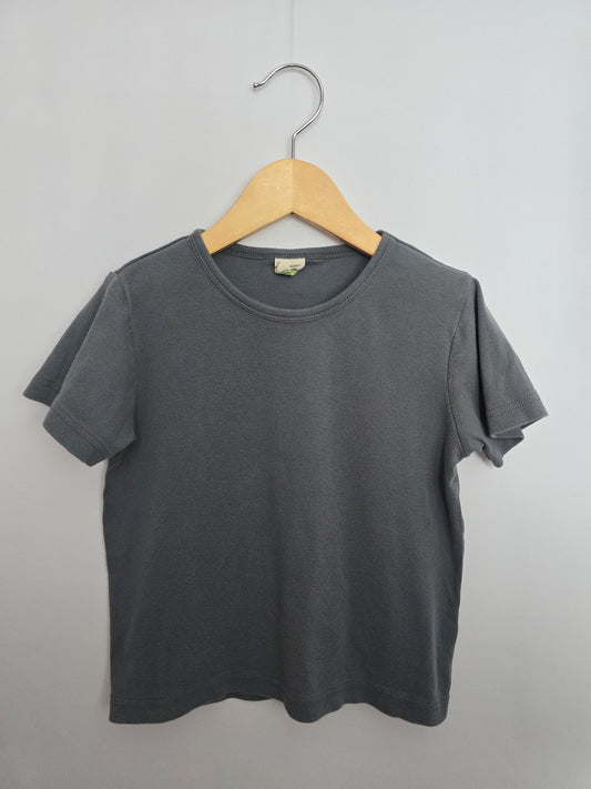 Nature Baby Grey Blue Tee • 4 years