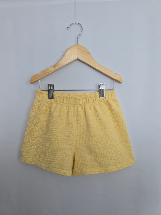 H&M Butter Waffle Shorts • 6-7 years