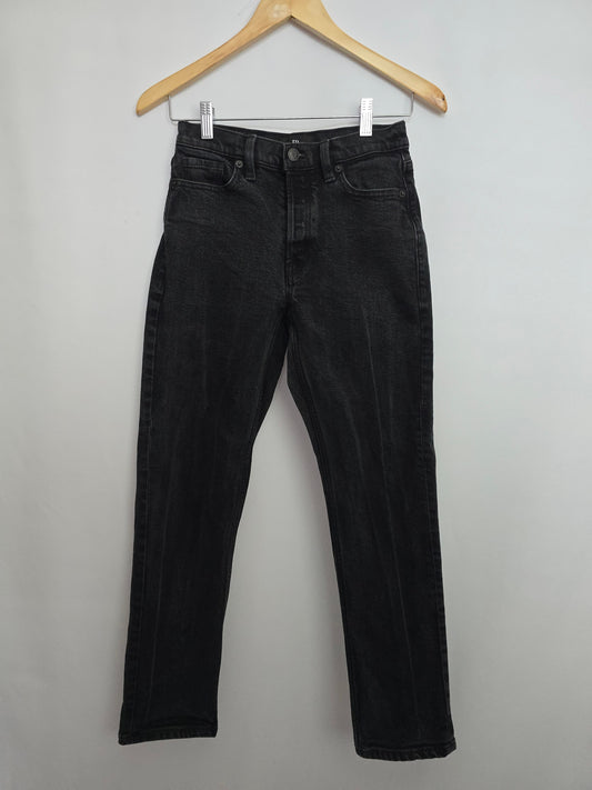 Banana Republic Black Wash Denim • Small 25