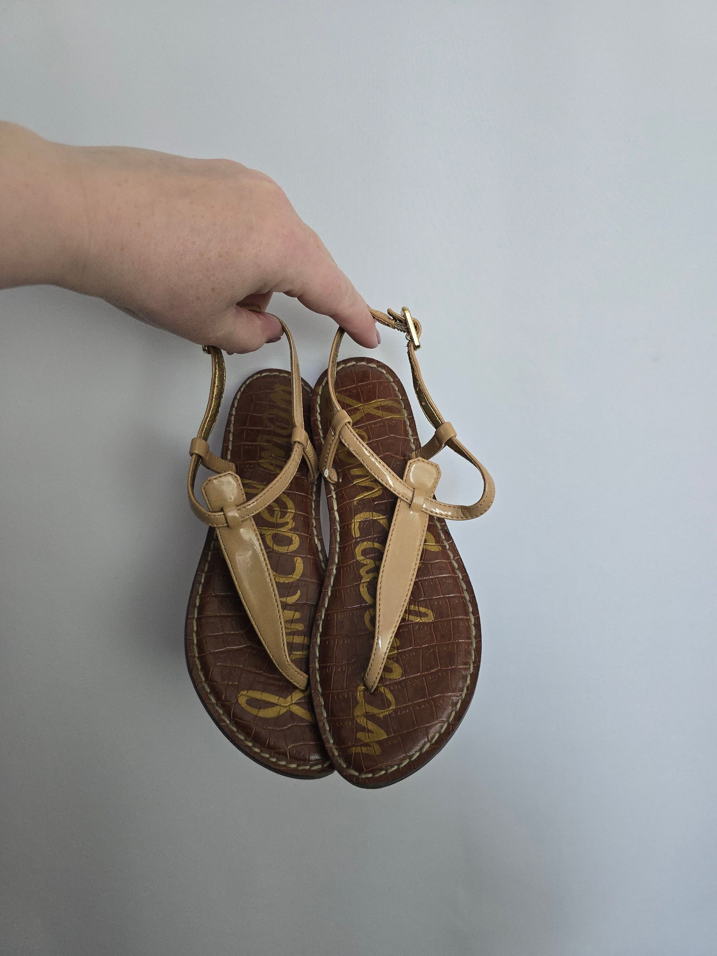 Sam Edelman Taupe Gigi Sandals • J2.5