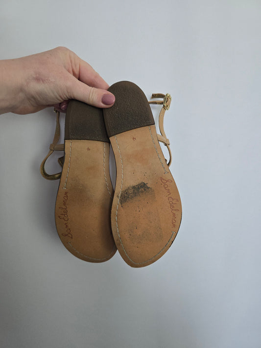 Sam Edelman Taupe Gigi Sandals • J2.5