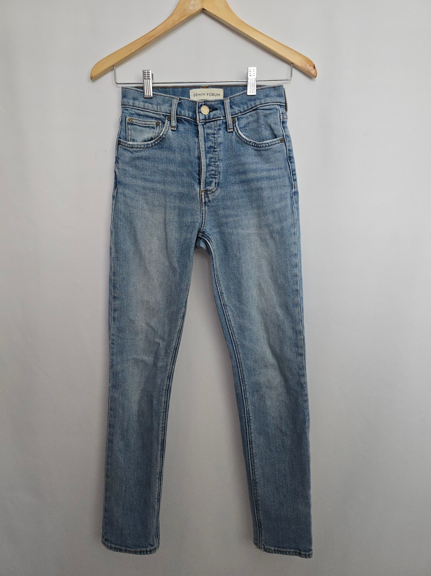 Denim Forum The Yoko High Rise Slim • Small 25