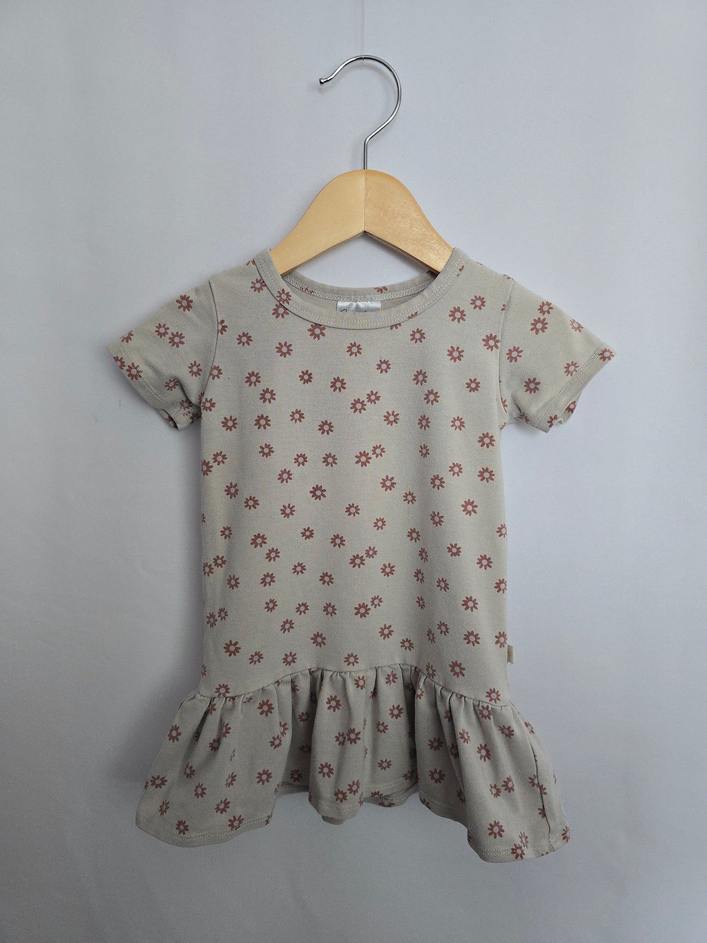 Jax & Lennon Daisies Drop Peplum • 12-18 months
