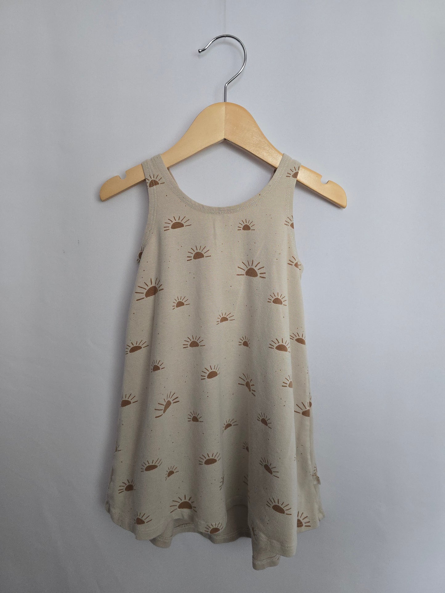 Jax & Lennon Sunrise Cross Back Dress • 12-18 months