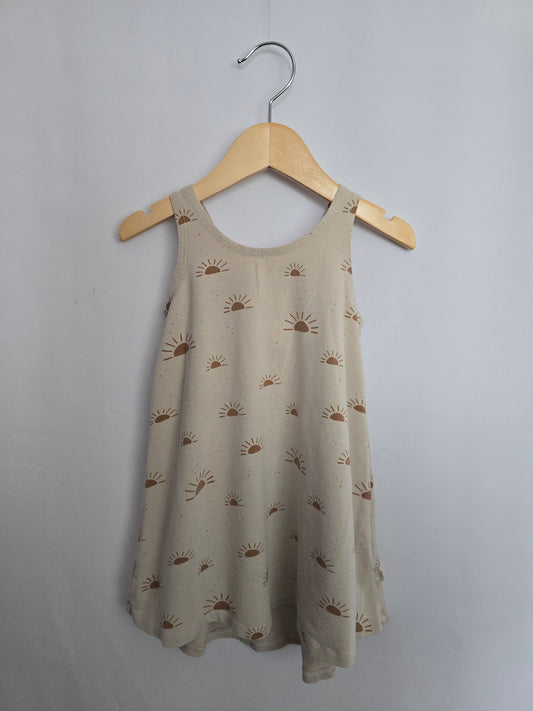 Jax & Lennon Sunrise Cross Back Dress • 12-18 months