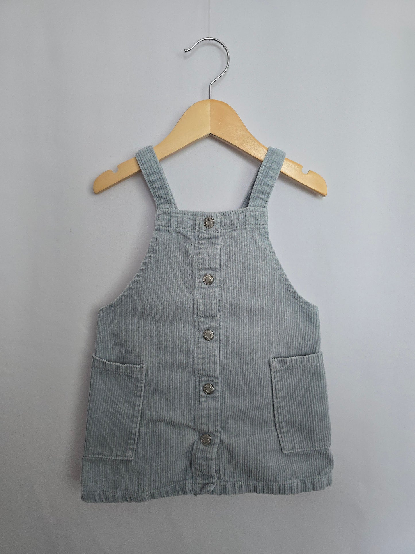 Zara Powder Blue Cord Jumper • 2-3 years