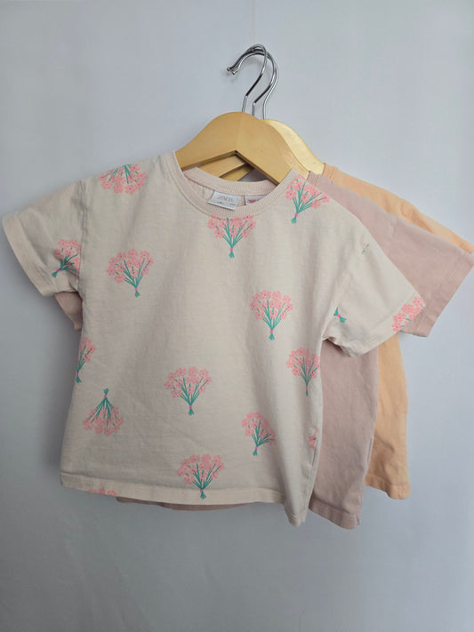 Zara 3 Pack Basic Tee's • 5 years