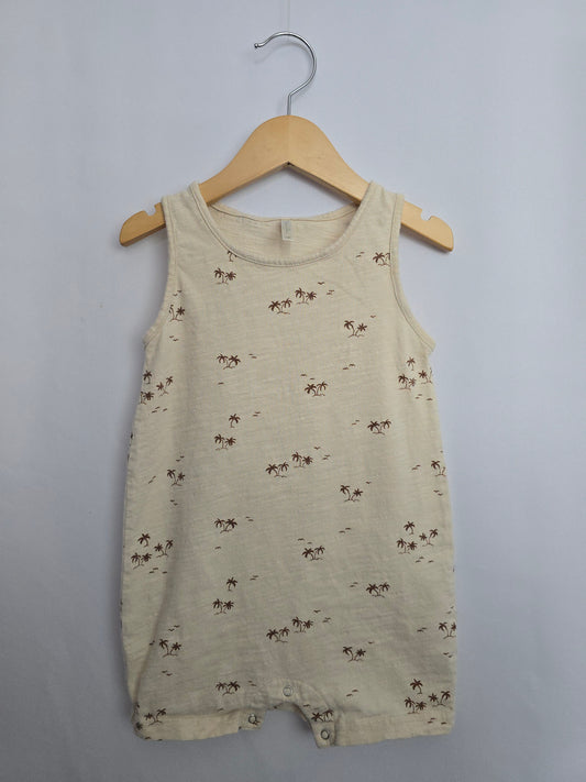 Rylee + Cru Palms Shortie Romper • 2-3 years