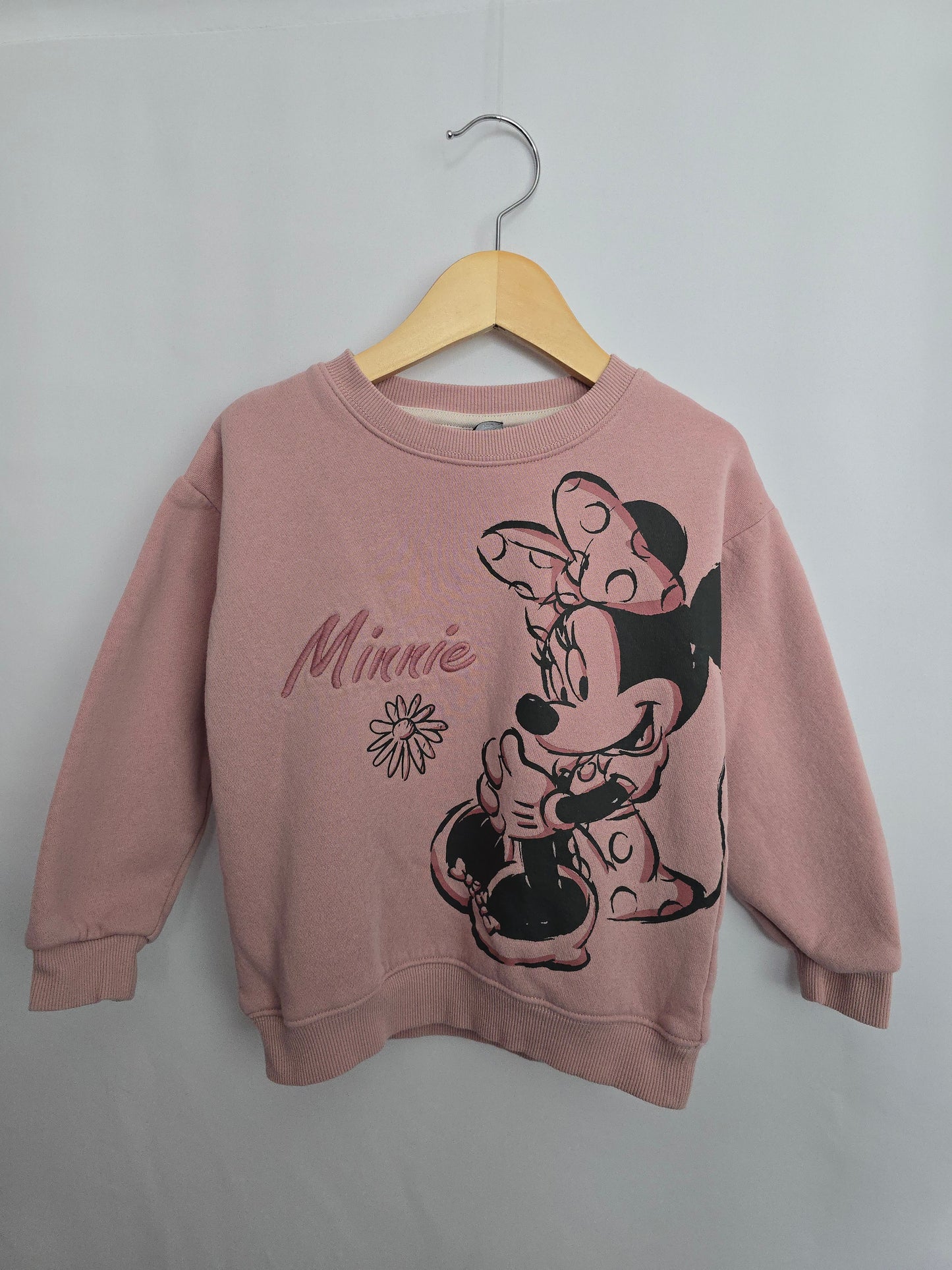 Disney Minnie Mouse Blush Crewneck • 4 years