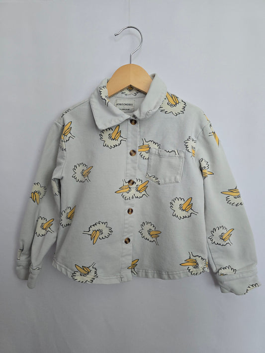 Bobo Choses Birdie Button Down Shirt • 18-24 months