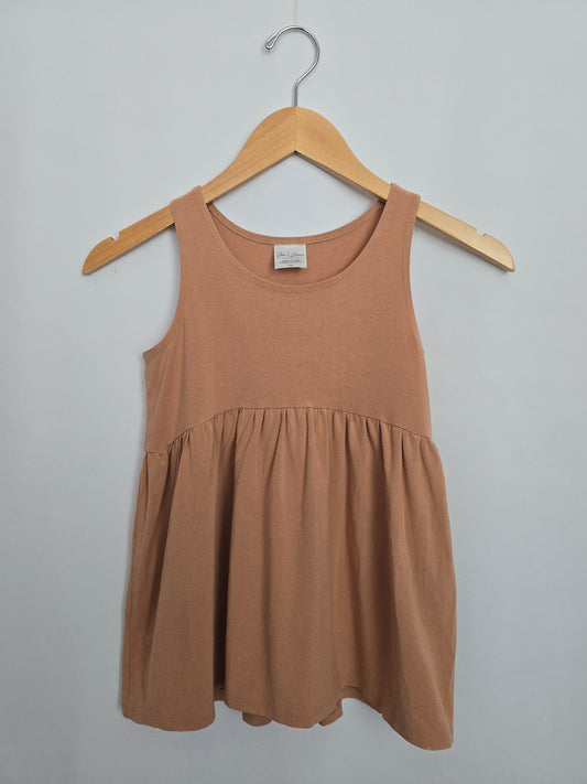 Jax & Lennon Terracotta Peplum • Youth Medium 8-9 years
