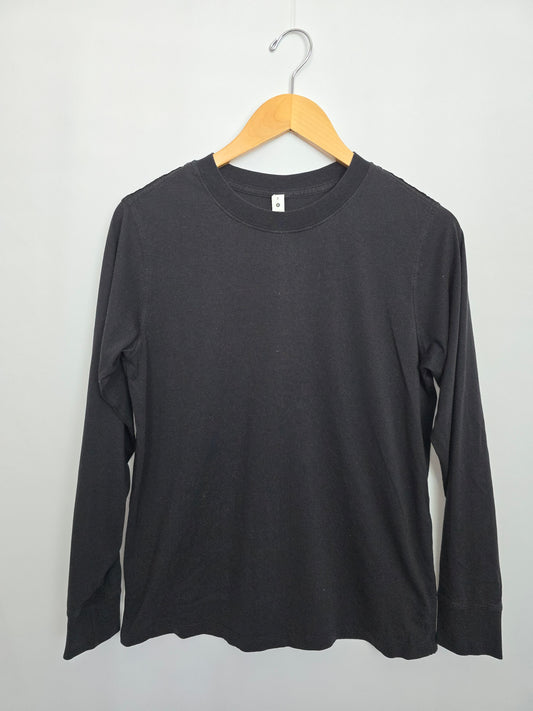 Lululemon Black Relaxed Fit Long Sleeve Shirt • X-Small 2