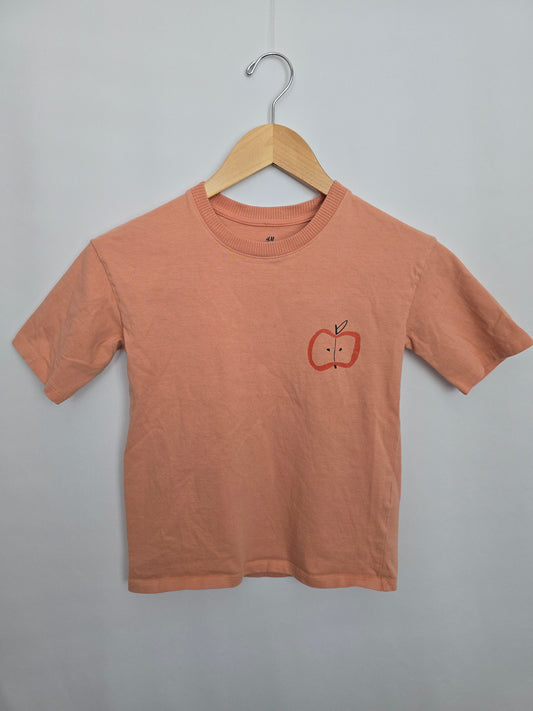 H&M Apple Keep Growin' Tee • 6-8 years