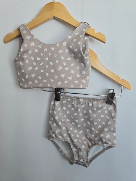 Imagine Perry Specks High Waisted Swim Suit  • 2 years