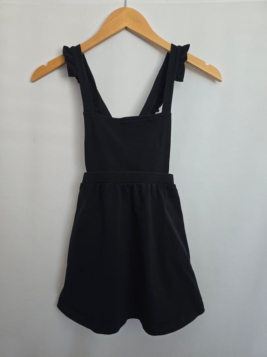 Peekaboo Beans Black Pinafore • 7 years
