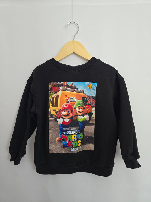 H&M Super Mario Bros Movie Crewneck • 4-6 years