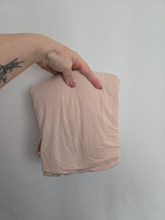 Kyte Blush Crib Sheet