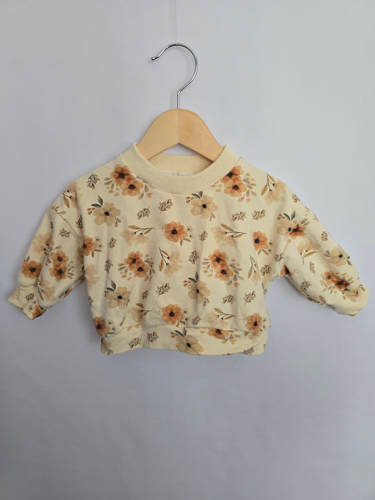 Holde Floral Crewneck • 6 months