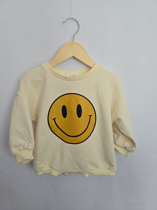 Holde Smiley Bubble Romper • 6-12 months