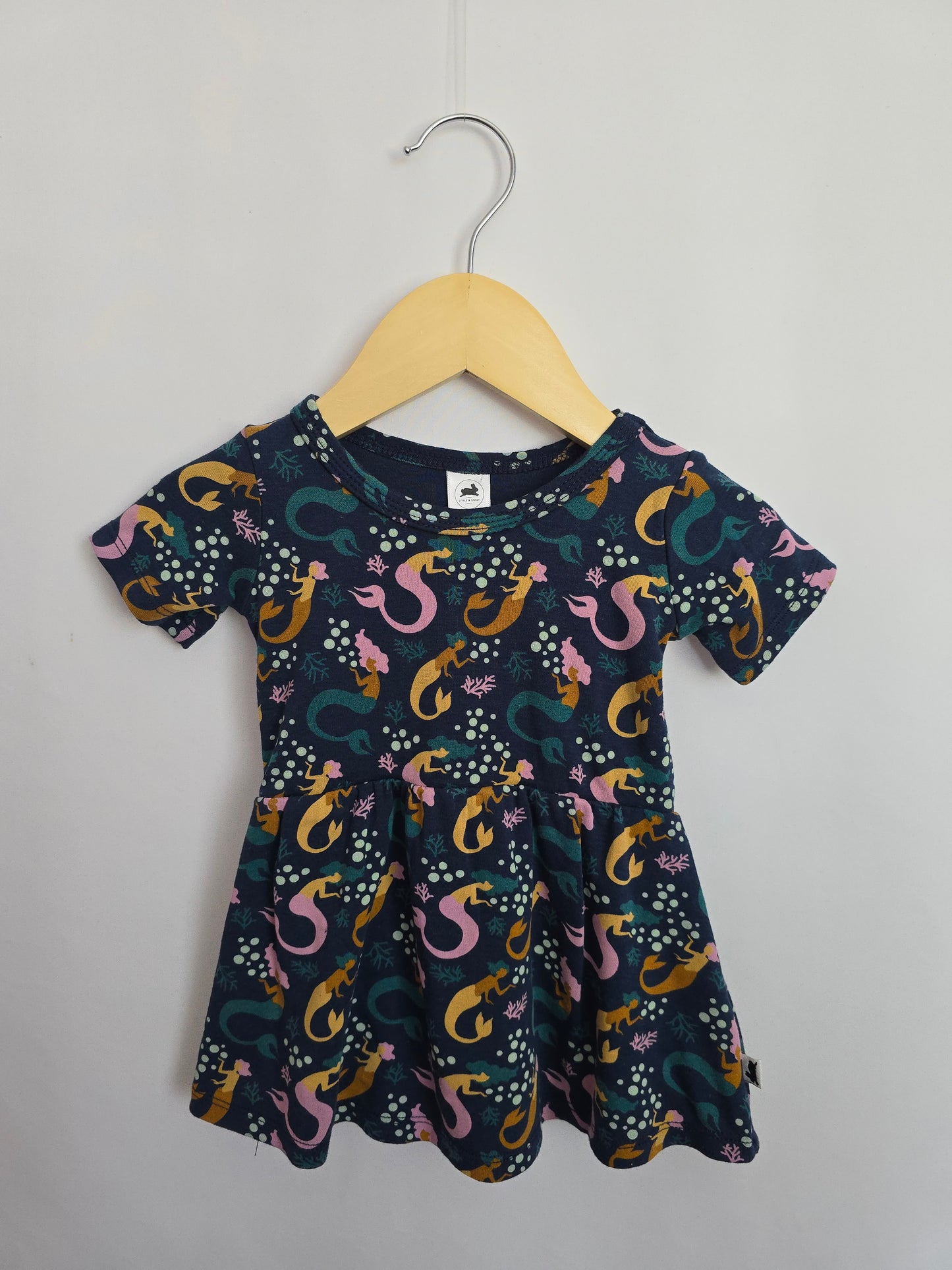 Little & Lively Mermaid Twirl Dress • 0-6 months