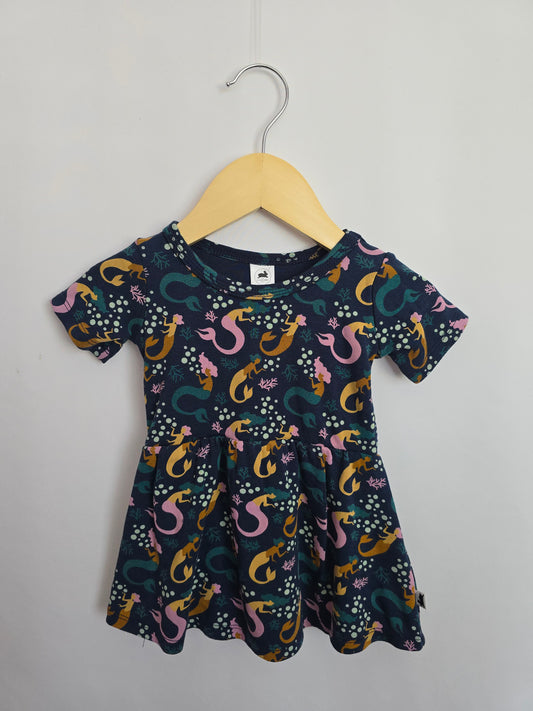 Little & Lively Mermaid Twirl Dress • 0-6 months