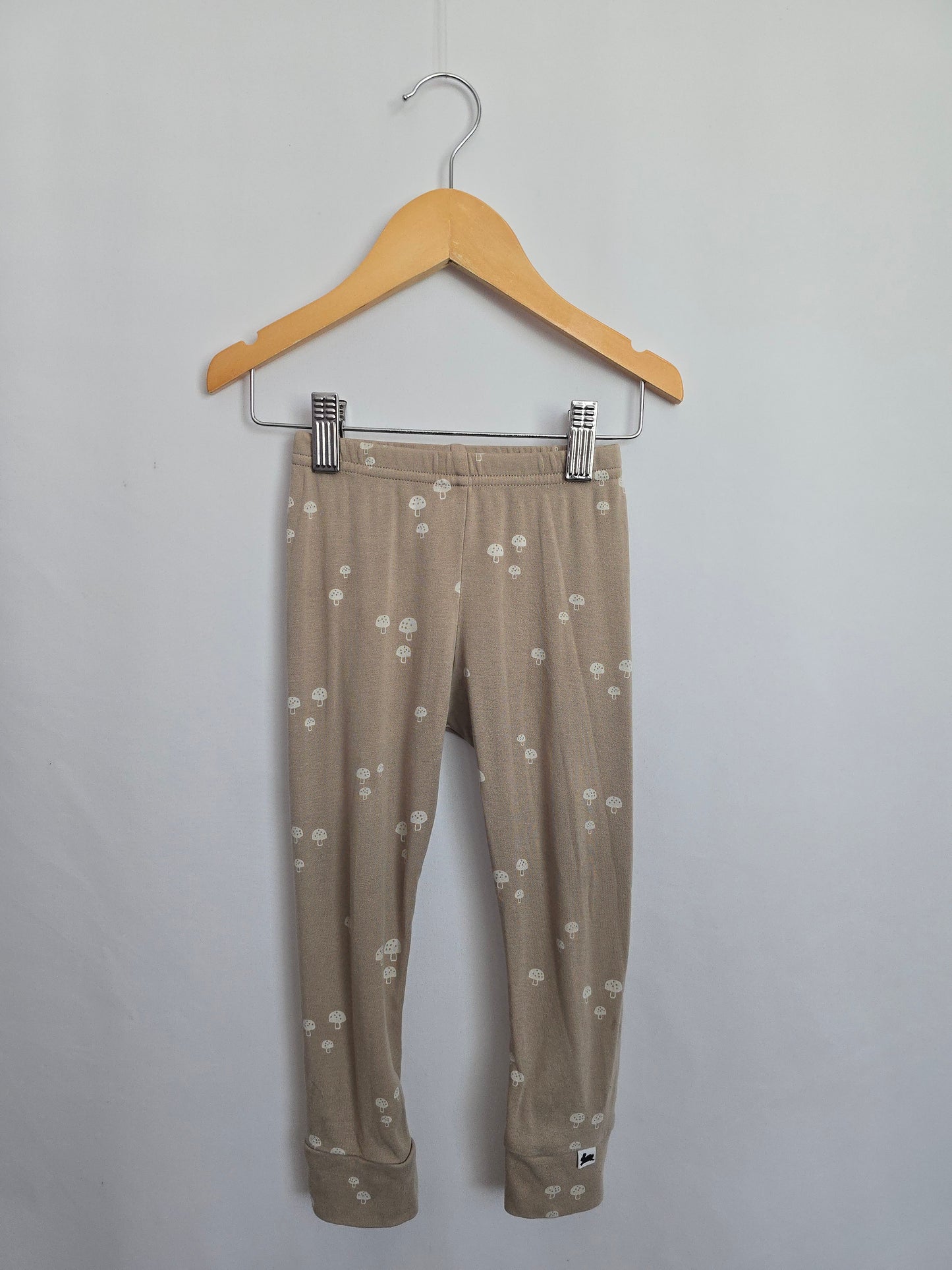 Little & Lively Mushroom Leggings • 2 years