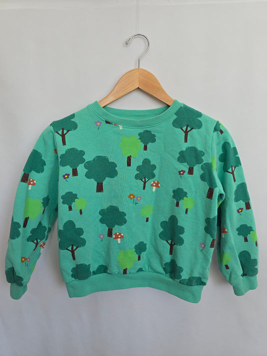 H&M x Eva Chen Woodland Crew • 8-10 years