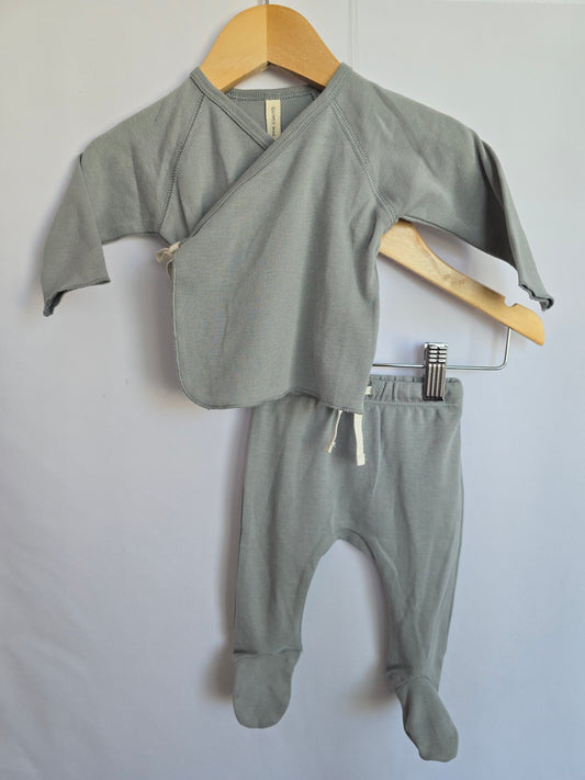 NEW Quincy Mae Organic Cotton Layette Set • 0-3 months