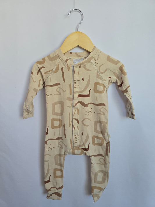 Jax & Lennon Wild Thing Lounge Suit • 0-6 months