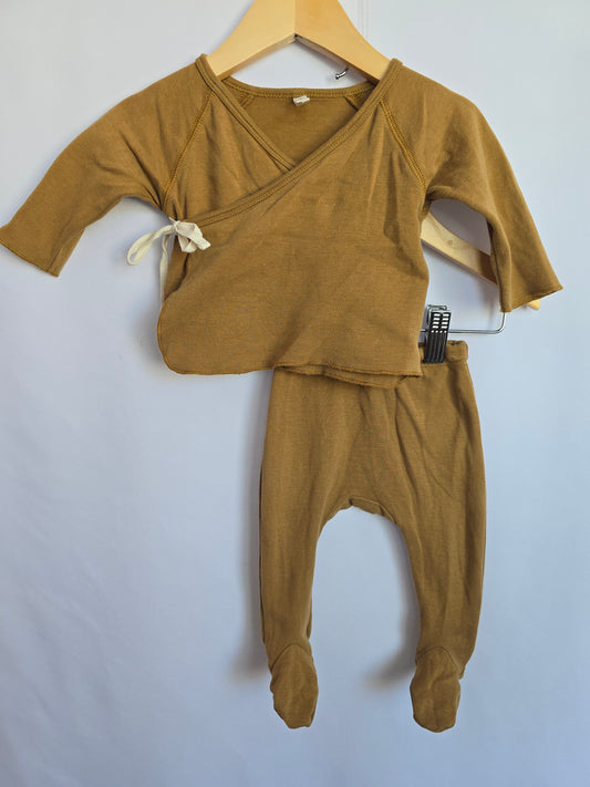 Quincy Mae Dijon Layette Set • 0-3 months