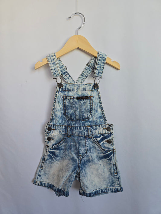 Beau Hudson Blue Denim Shortalls • 2 years