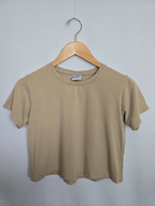 Jax & Lennon Sand Crop Tee • Youth X-Large 12-13 years