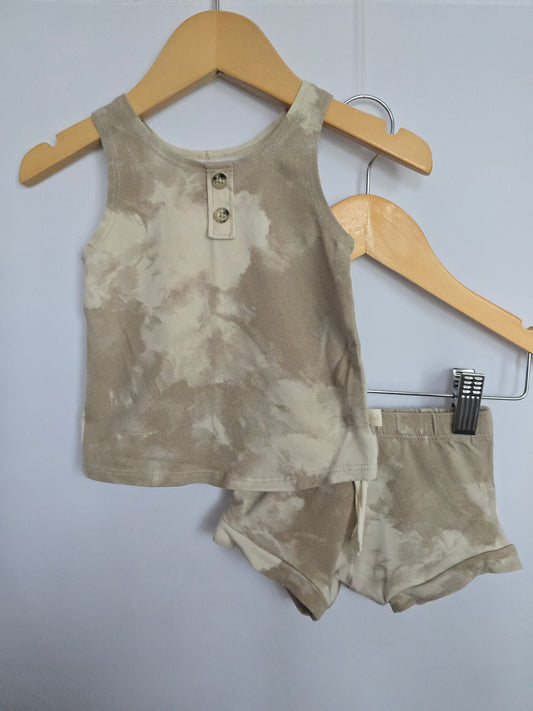 Jax & Lennon Storm Tank & Shortie Set • 0-6 months