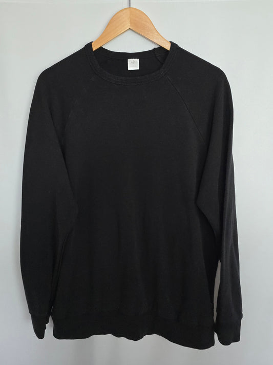 Dwelling Apparel By Little & Lively Terry Crewneck Black • XX-Large