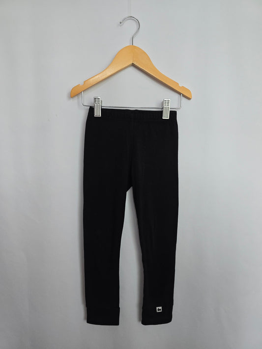 Little & Lively Black Leggings • 4 years