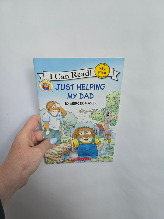Just Helping My Dad - I Can Read • Softcover Book