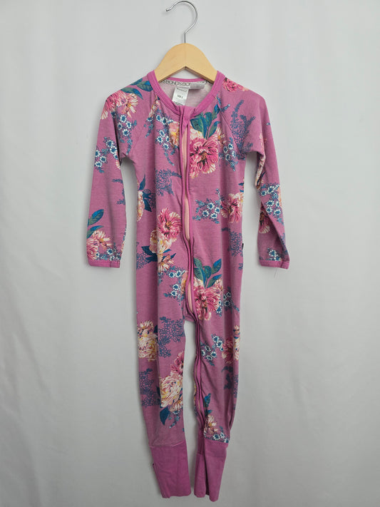 Bonds Floral Wondersuit • 3 years