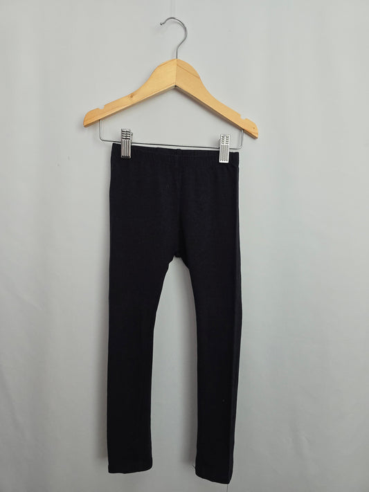 Jax & Lennon Navy Leggings • 3-4 years