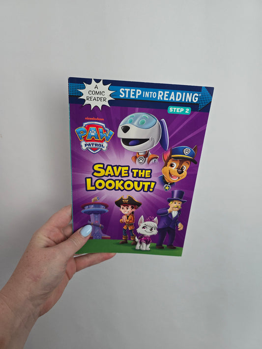 Paw Patrol Save The Lookout! • Softcover Book