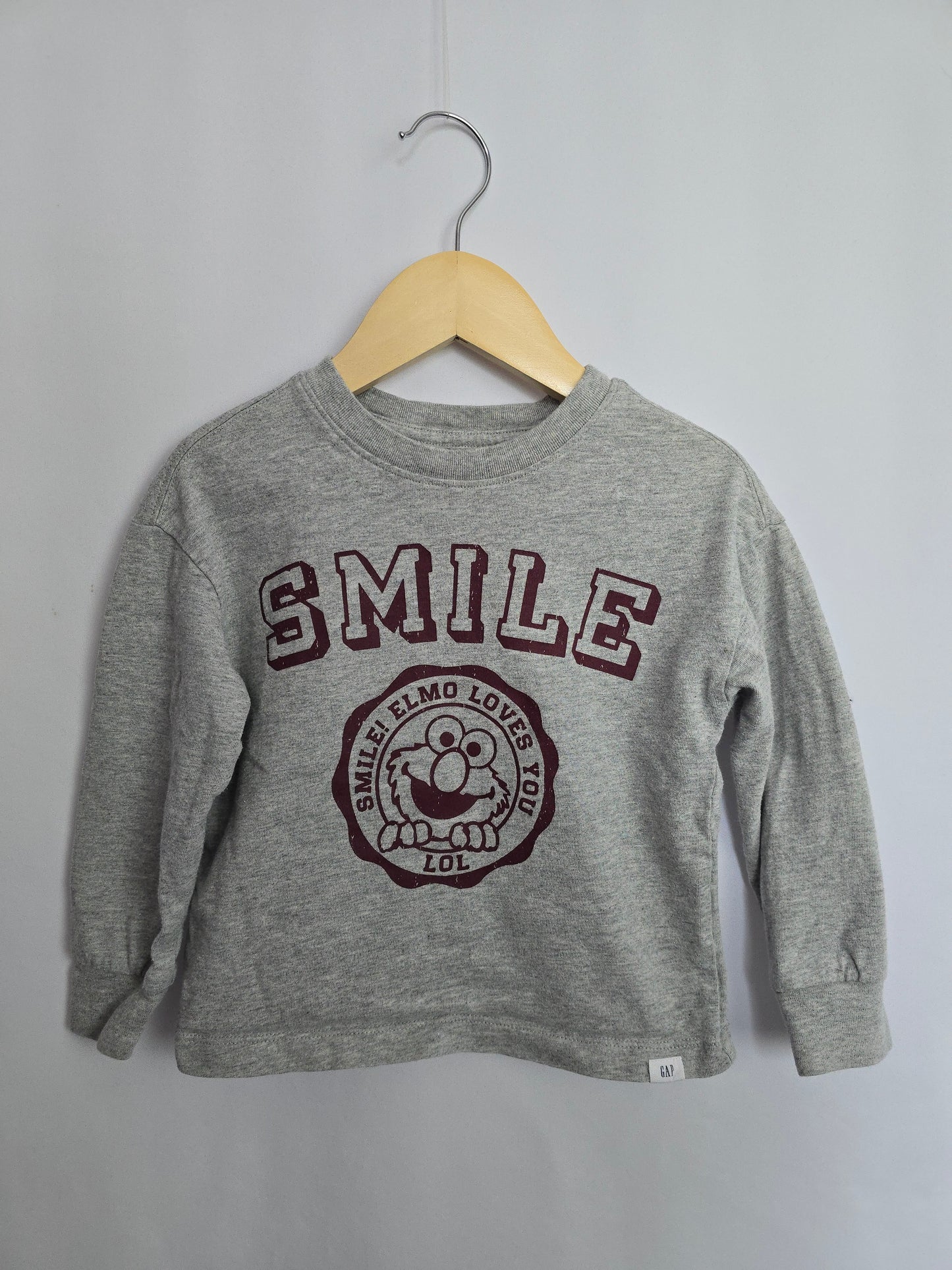Gap Sesame Street Long Sleeve Shirt • 2 years