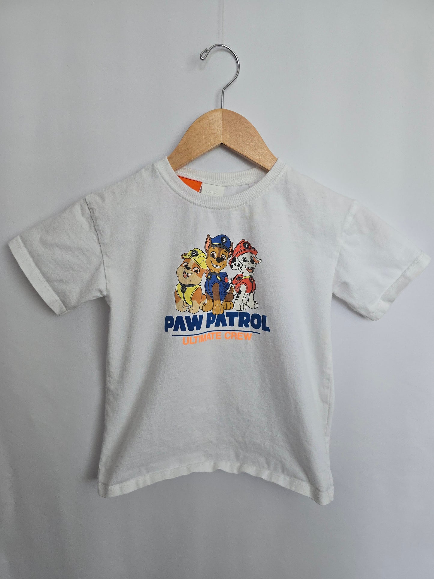 PLAY Zara White Paw Patrol Tee • 6 years