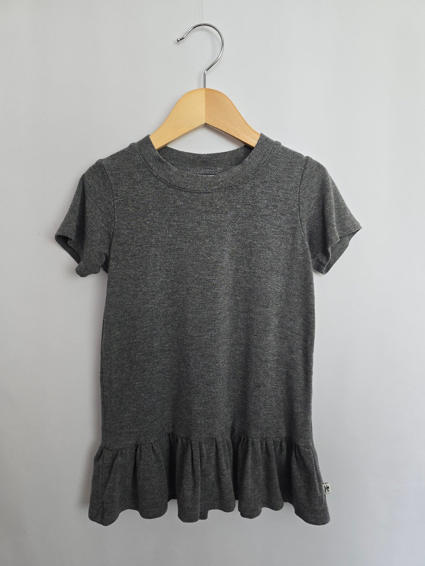 PLAY Jax & Lennon Dark Grey Drop Peplum • 3-4 years