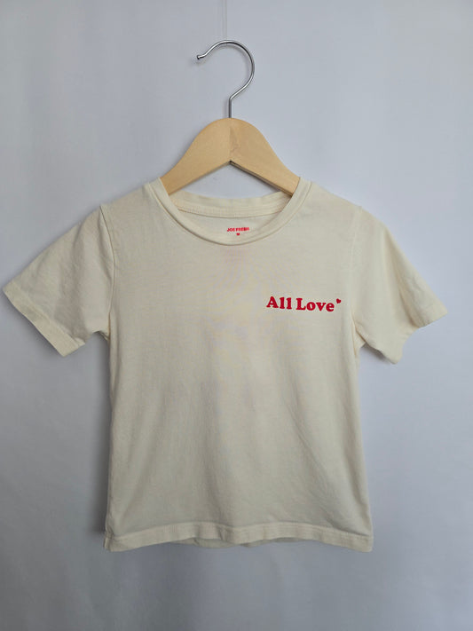 Joe Fresh x Jillian All Love Tee • 3 years