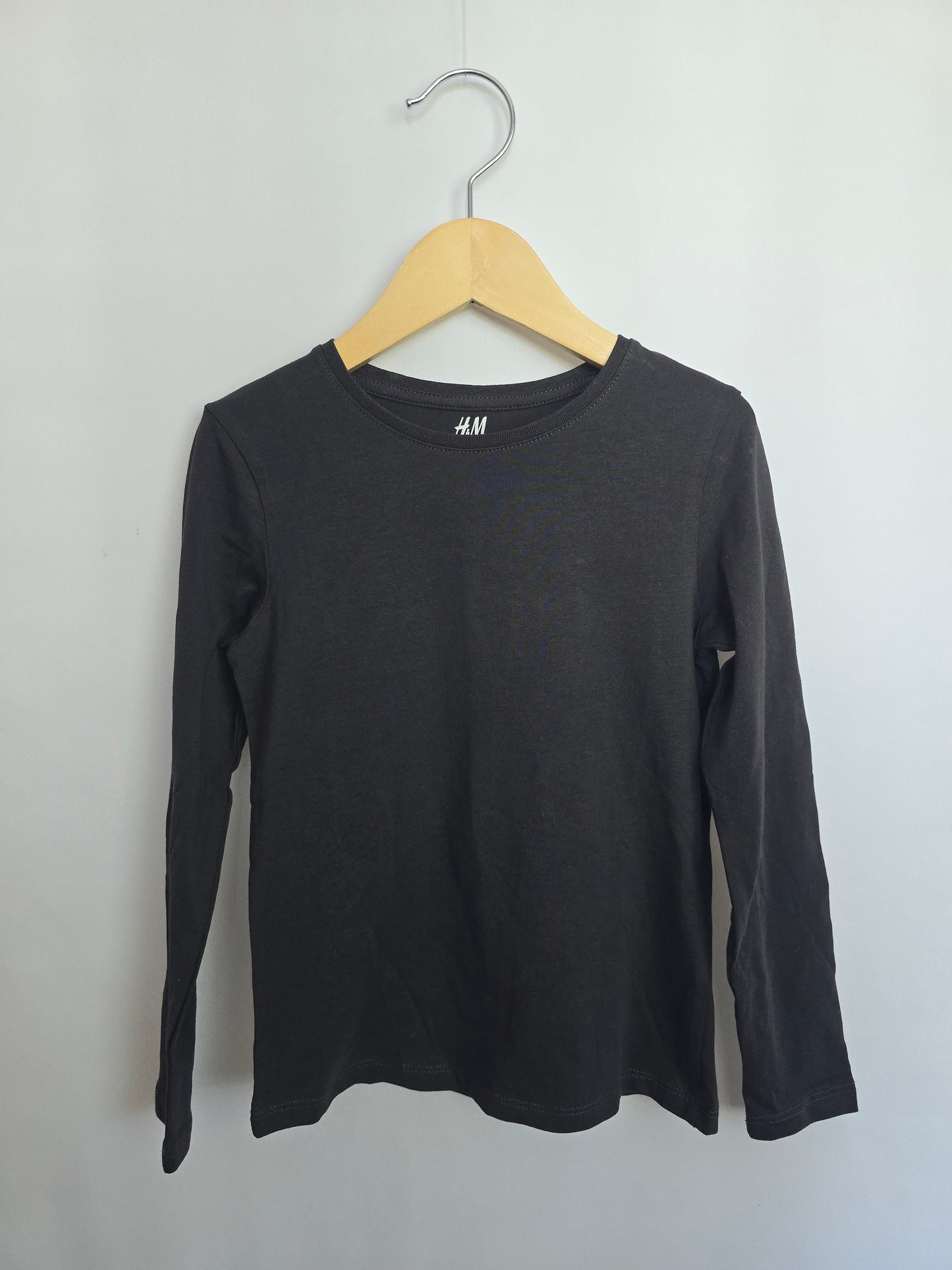 H&M Dark Grey Long Sleeve Shirt • 4-6 years